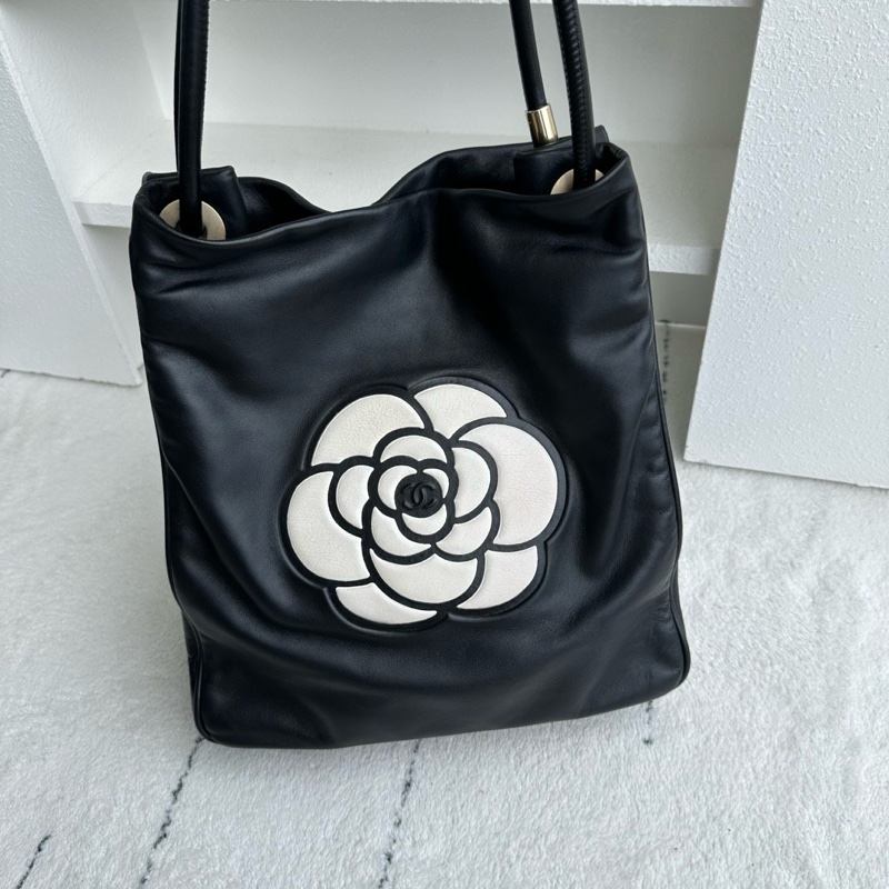 Chanel 山茶花托特單肩包-1