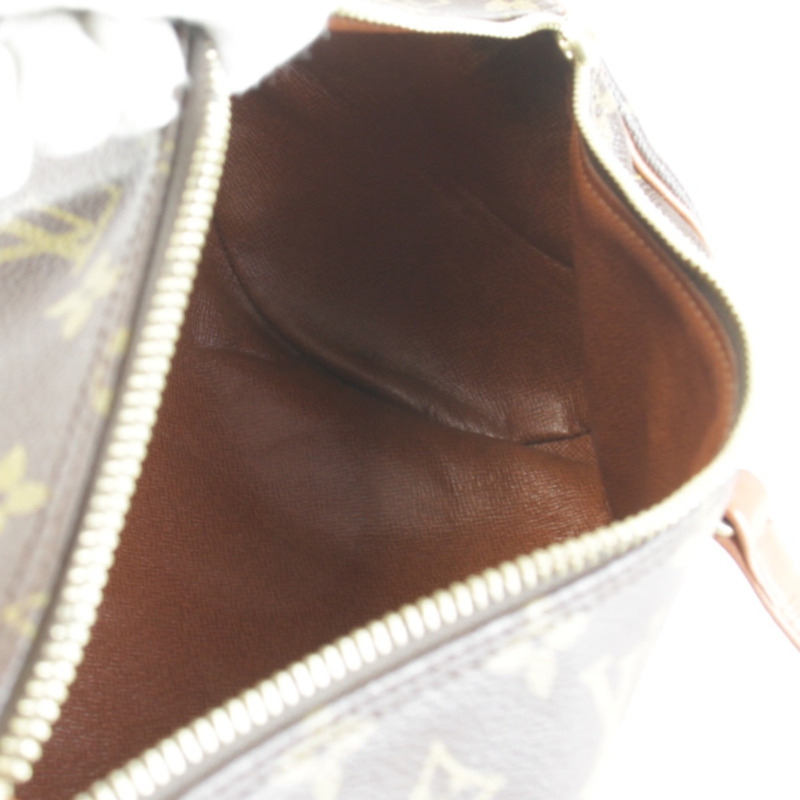 LOUIS VUITTON Papillon Mini Boss 包 M51365 手提包 Monogram 帆布 棕色 女款-7