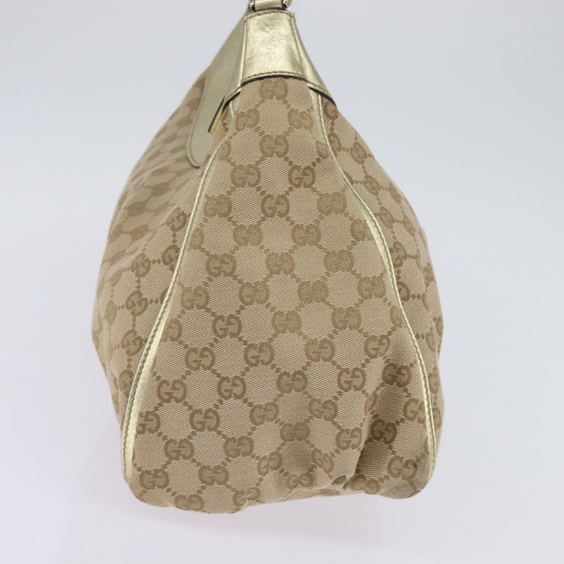 【日本直送】GUCCI GG帆布Abbey單肩包 米色 金色 189833 正品 144659-2