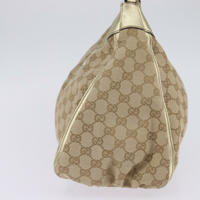 【日本直送】GUCCI GG帆布Abbey單肩包 米色 金色 189833 正品 144659-3