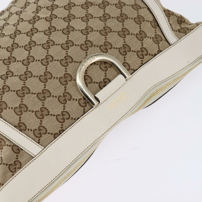 【日本直送】GUCCI GG 帆布 Abbey 單肩包 米色金色 204940 正品 144608-5