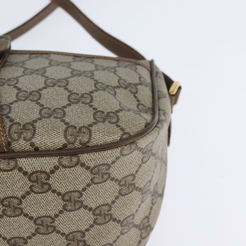 【日本直送】GUCCI GG Supreme Web Sherry Line 單肩包 PVC 米色 56 02 032 正品 145478-13