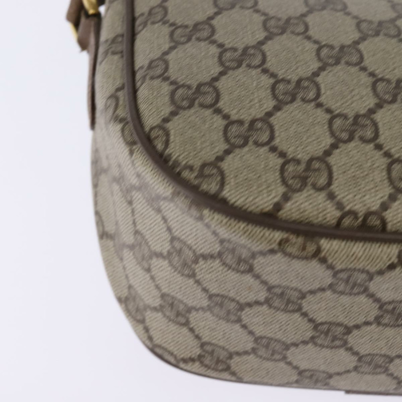 【日本直送】GUCCI GG Supreme Web Sherry Line 單肩包 PVC 米色 56 02 032 正品 145478-14