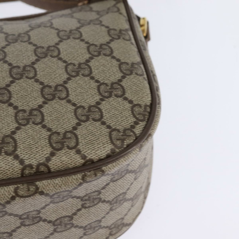 【日本直送】GUCCI GG Supreme Web Sherry Line 單肩包 PVC 米色 56 02 032 正品 145478-15