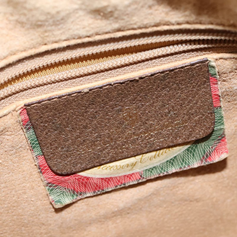 【日本直送】GUCCI GG Supreme Web Sherry Line 單肩包 PVC 米色 56 02 032 正品 145478-17