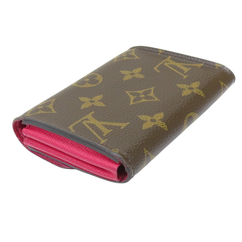 棕色 原花帆布 金扣 零錢包 (有刻字) M62361【LOUIS VUITTON LV 路易威登】 M62361-3