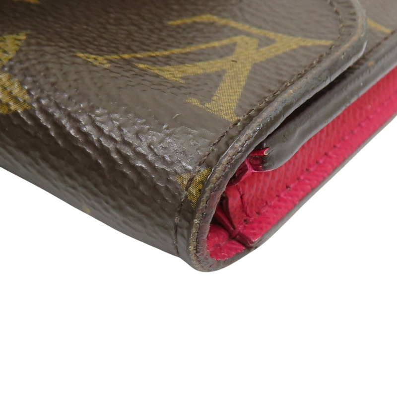棕色 原花帆布 金扣 零錢包 (有刻字) M62361【LOUIS VUITTON LV 路易威登】 M62361-12