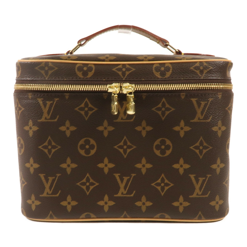LOUIS VUITTON Monogram Nice BB金扣手挽袋-0