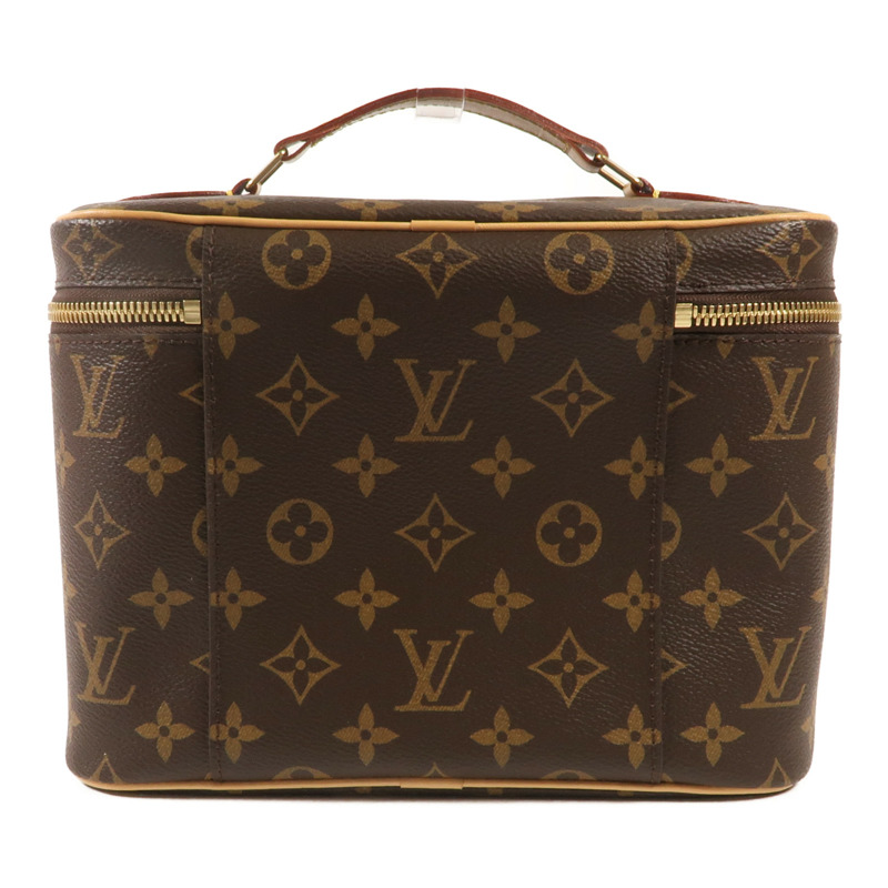 LOUIS VUITTON Monogram Nice BB金扣手挽袋-1