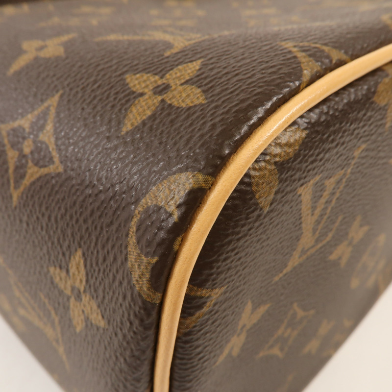 LOUIS VUITTON Monogram Nice BB金扣手挽袋-6