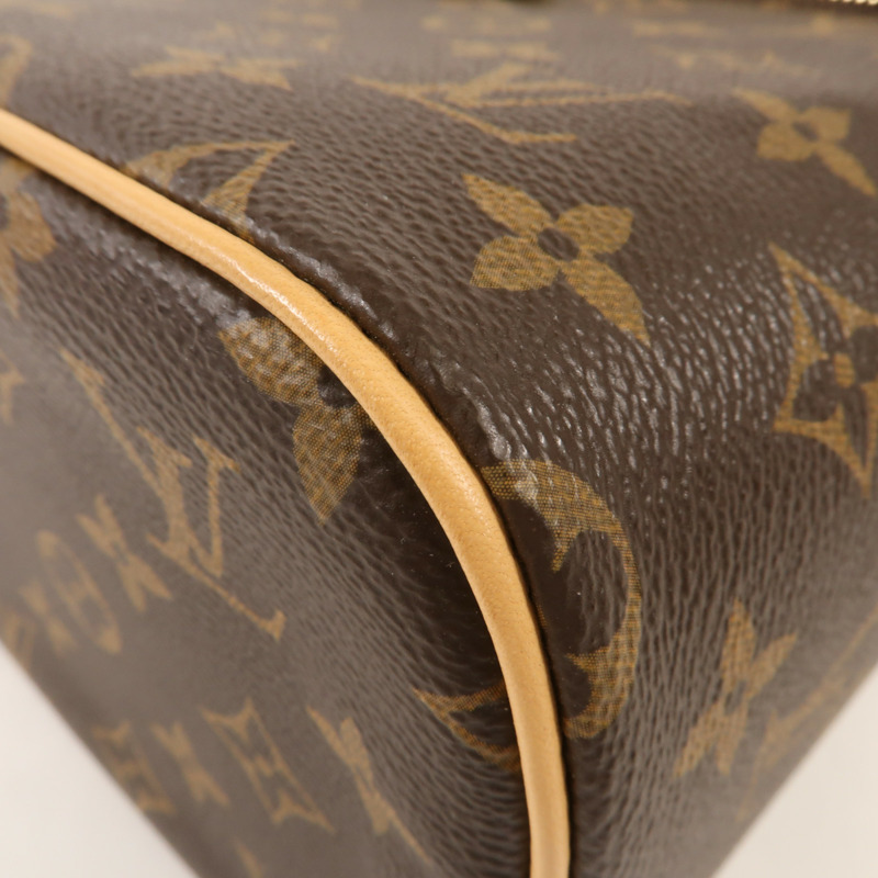 LOUIS VUITTON Monogram Nice BB金扣手挽袋-7