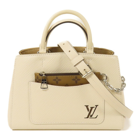 LOUIS VUITTON Epi Marelle Tote銀扣手挽肩背兩用袋