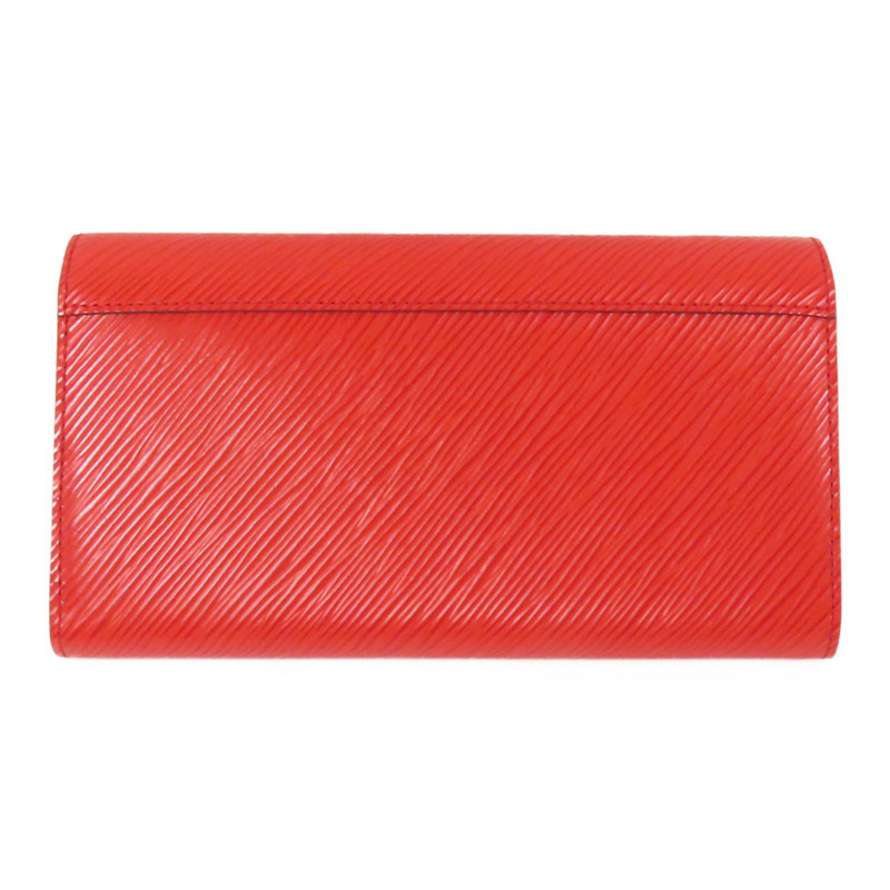 LOUIS VUITTON Epi Twist Wallet銀扣長錢包-1