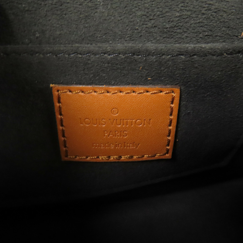 LOUIS VUITTON Monogram Reverse Mini Dauphine金扣肩背袋-9