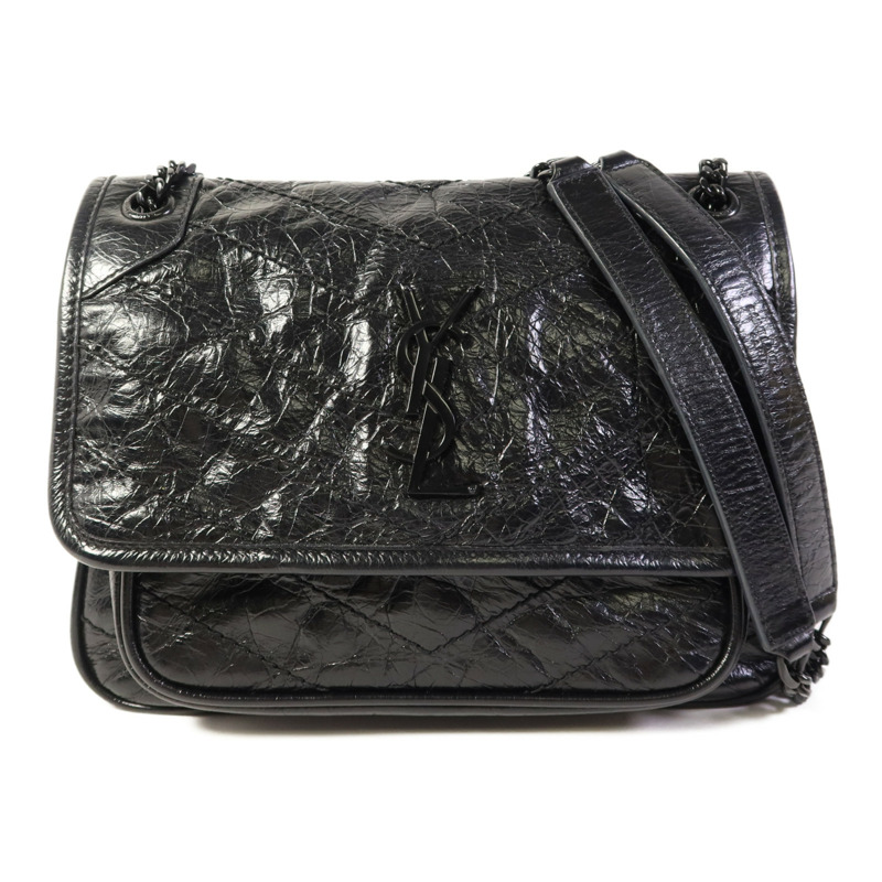 SAINT LAURENT 牛皮皮革Niki Baby鏈帶肩背袋-0