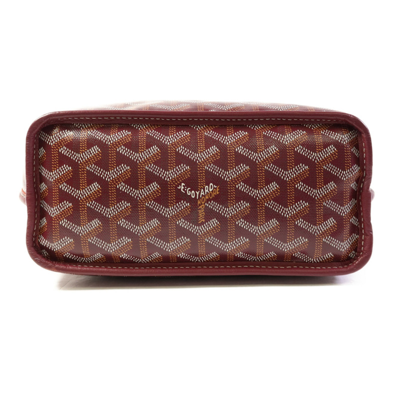 GOYARD 塗層帆布Mini Anjou Tote Bag銀扣手挽袋-3