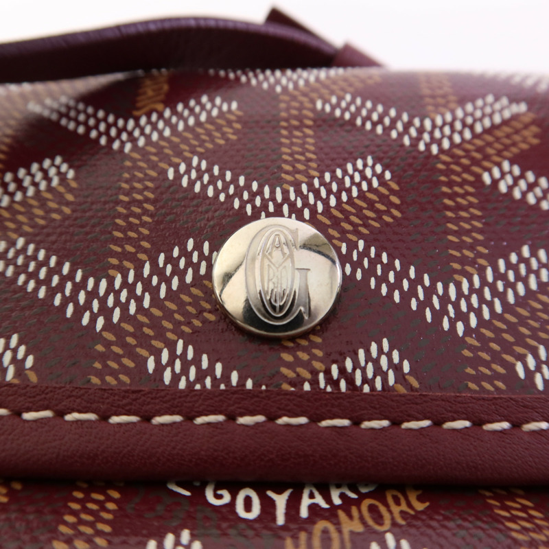 GOYARD 塗層帆布Mini Anjou Tote Bag銀扣手挽袋-8