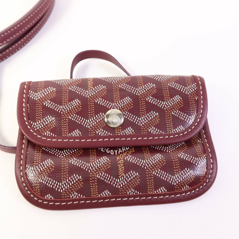 GOYARD 塗層帆布Mini Anjou Tote Bag銀扣手挽袋-13