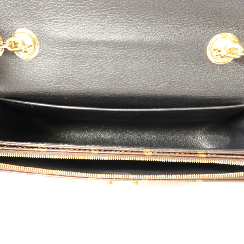LOUIS VUITTON Monogram Marceau金扣肩背袋棕色-6