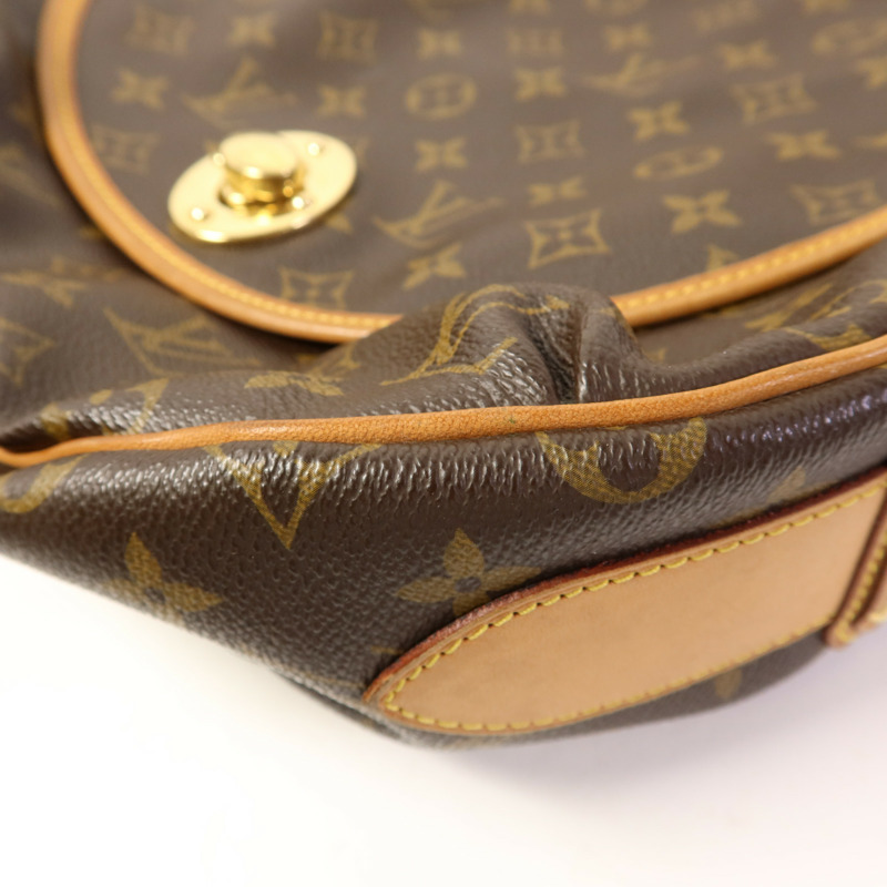 LOUIS VUITTON Monogram Tulum GM金扣肩背袋-11