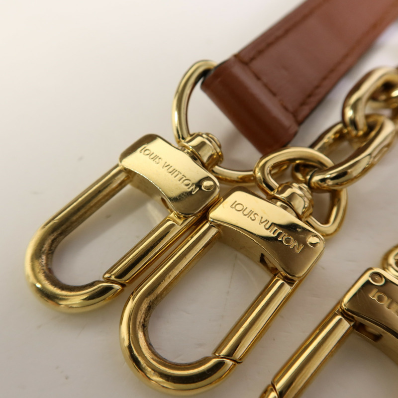 LOUIS VUITTON Monogram Reverse Loop Hobo金扣手挽肩背兩用袋棕色-8