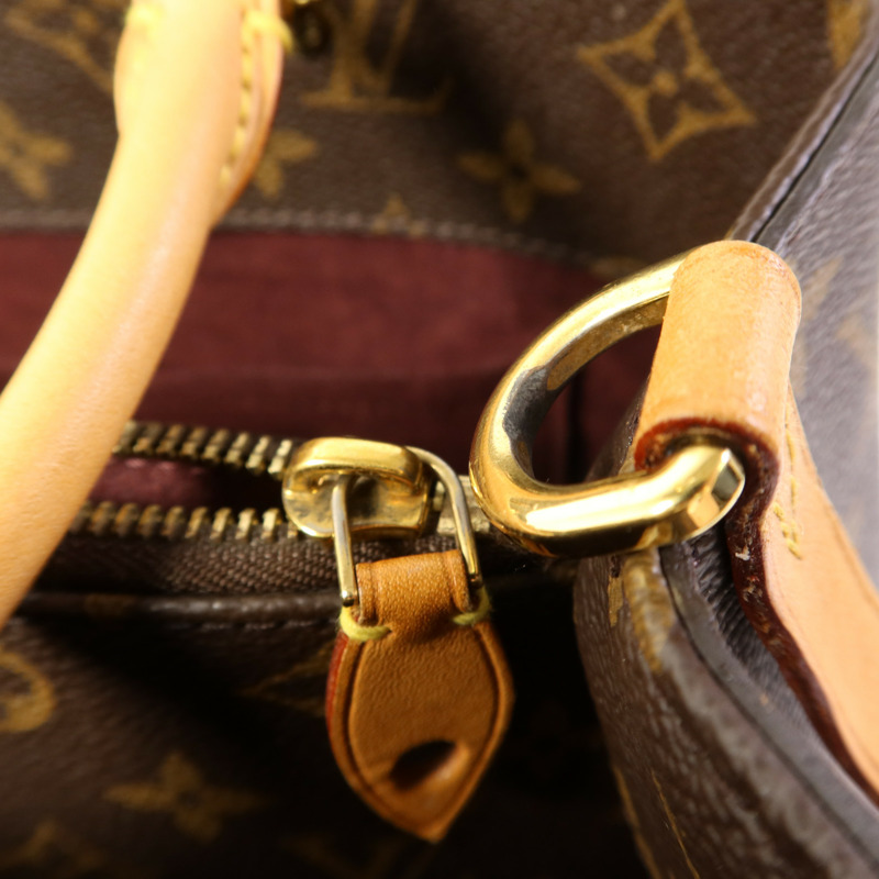 LOUIS VUITTON Monogram Montaigne MM金扣手挽肩背兩用袋-11