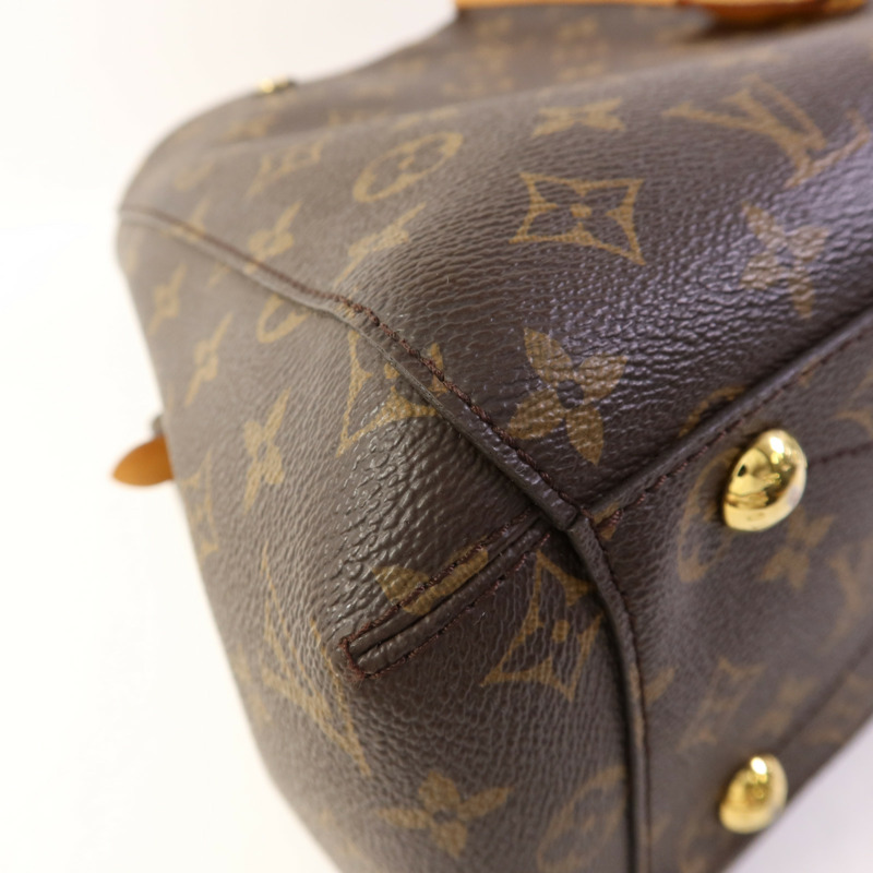 LOUIS VUITTON Monogram Montaigne MM金扣手挽肩背兩用袋-13