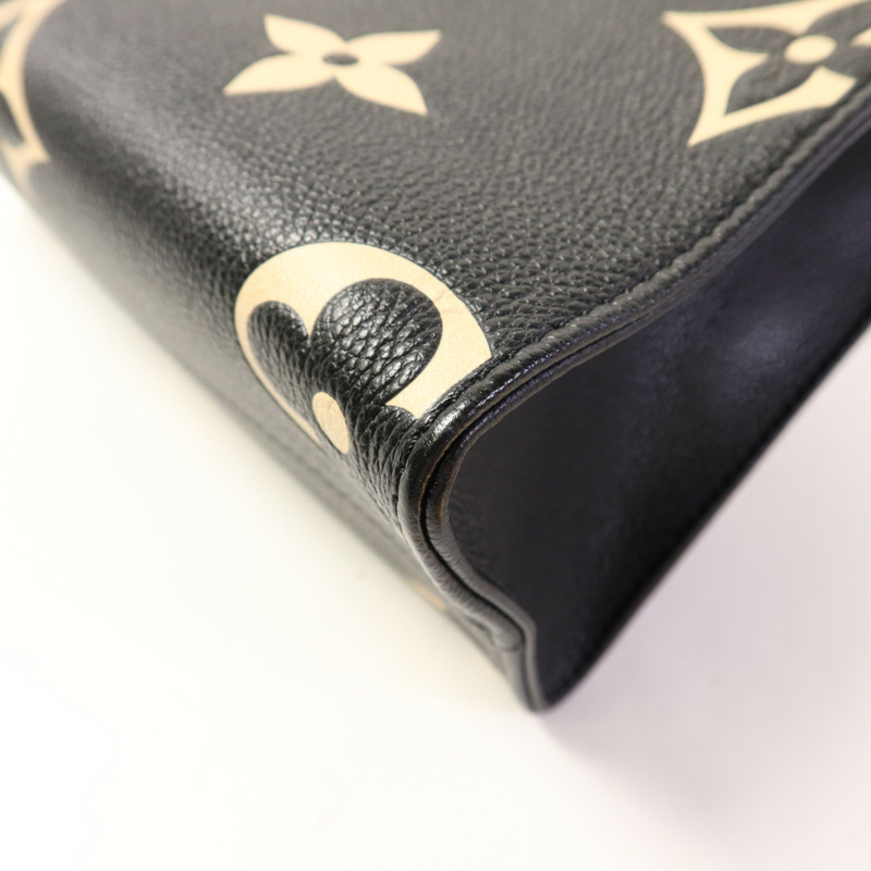 LOUIS VUITTON Monogram Empreinte On The Go PM金扣手挽肩背兩用袋-9