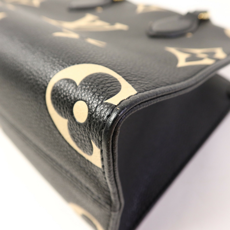 LOUIS VUITTON Monogram Empreinte On The Go PM金扣手挽肩背兩用袋-11