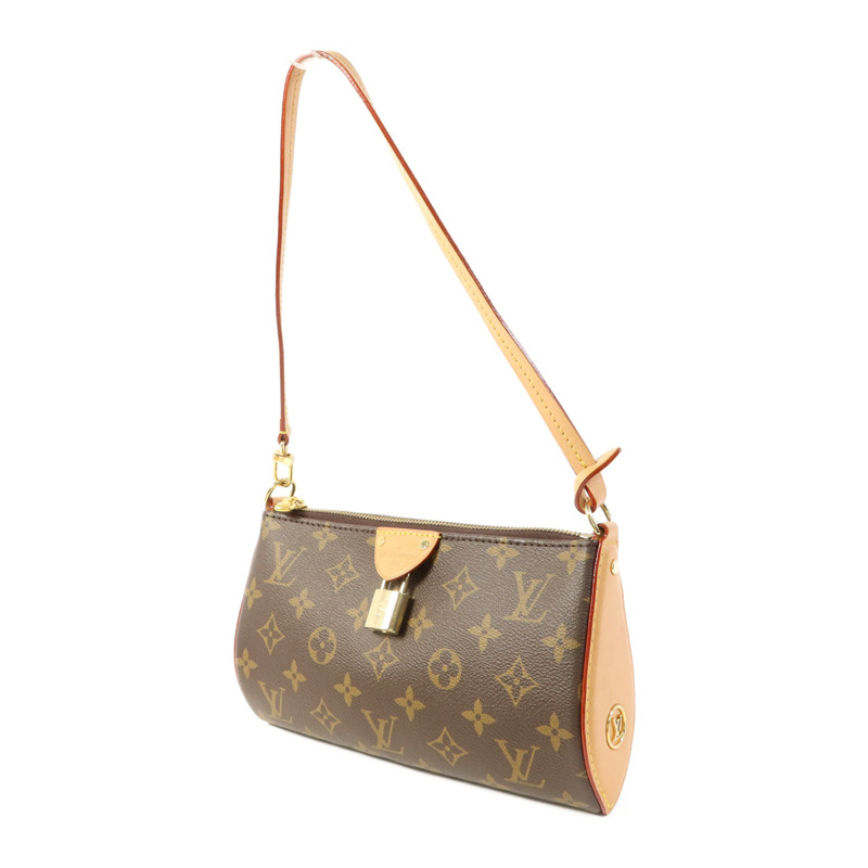 LOUIS VUITTON Monogram Pochette Tirette Bag金扣手挽肩背兩用袋-2