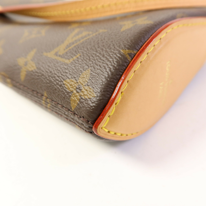 LOUIS VUITTON Monogram Pochette Tirette Bag金扣手挽肩背兩用袋-13