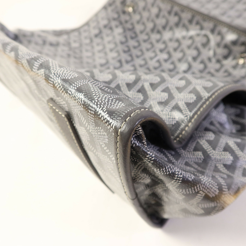 GOYARD 塗層帆布Saint Leger銀扣背包-11