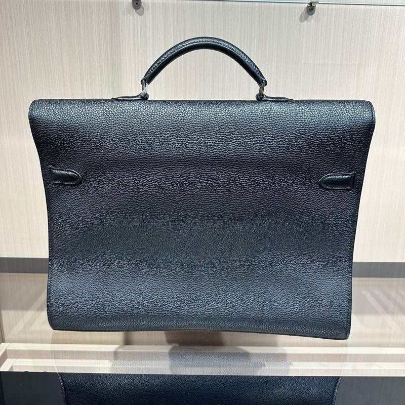 HERMES爱马仕 Kelly Depeches 36 银扣 公文包手提包-3