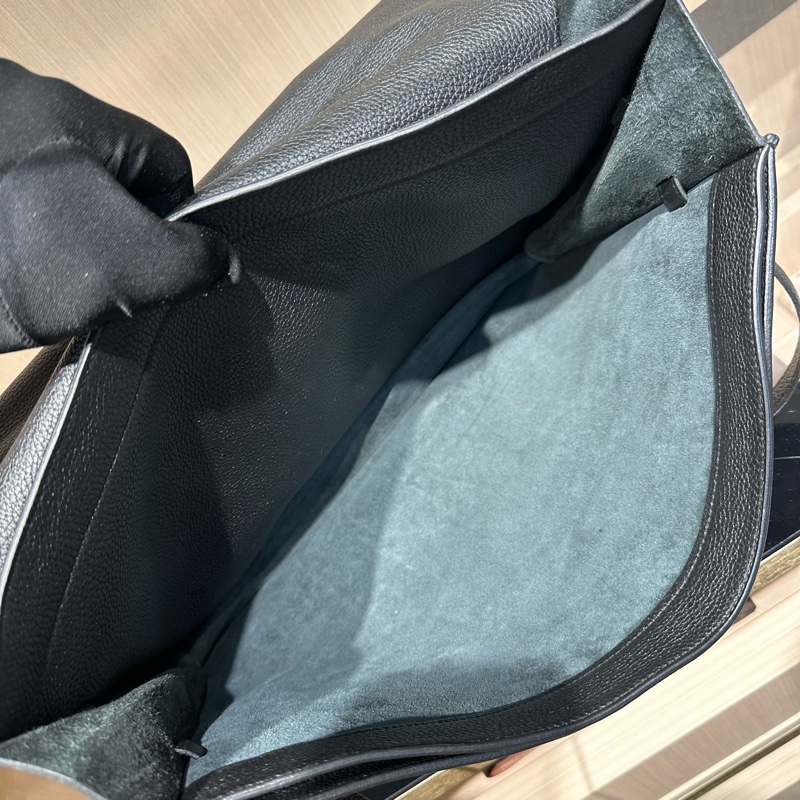 HERMES爱马仕 Kelly Depeches 36 银扣 公文包手提包-12