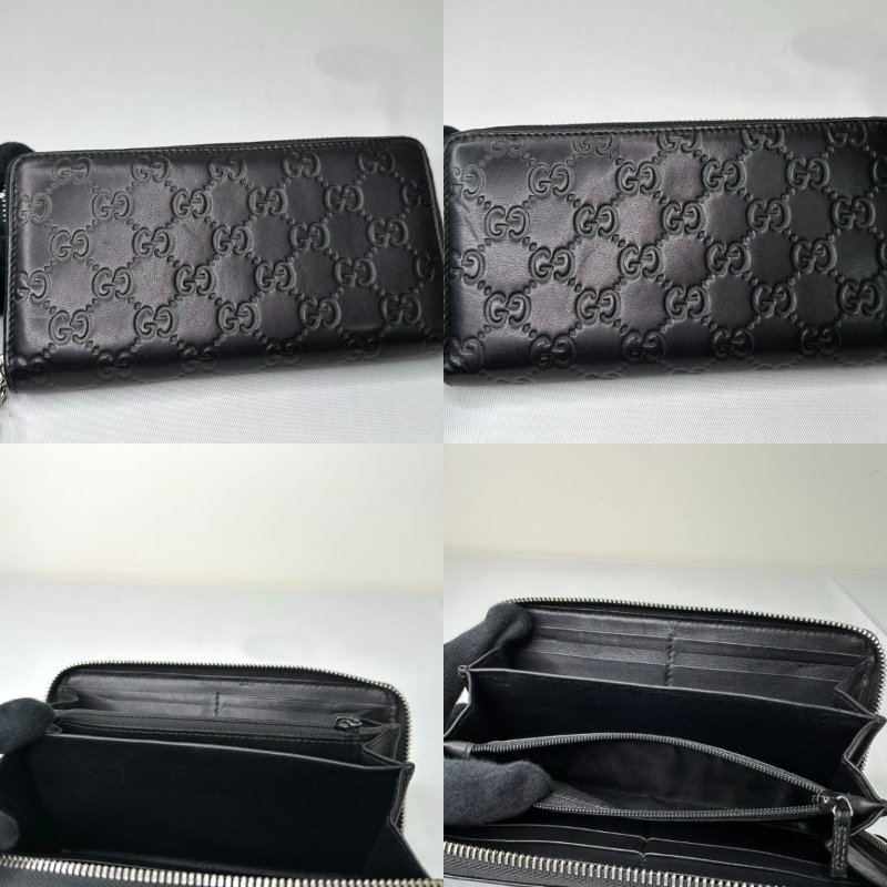 GUCCI 雙G壓紋圓形拉鍊長夾-7