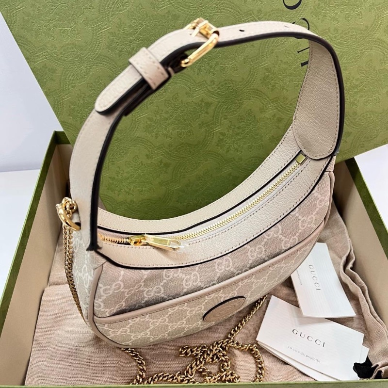Gucci GG moon bag white-2