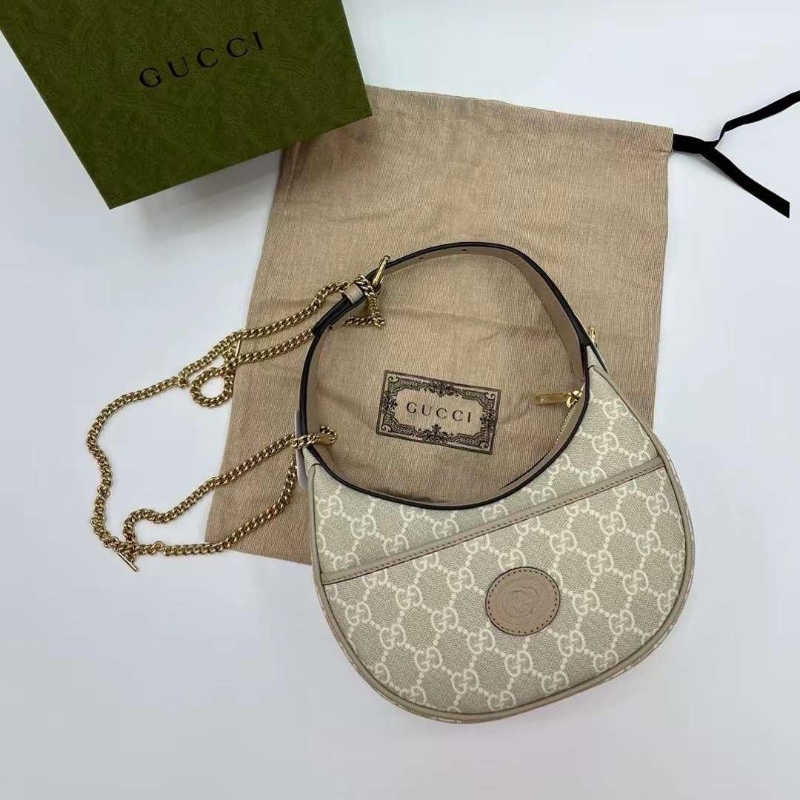 Gucci GG moon bag beige-0