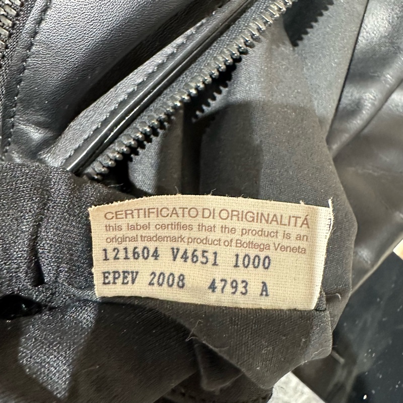 Bottega Veneta葆蝶家黑色编织腰包-9