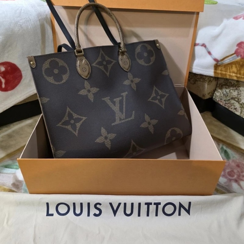 全新 LV OnTheGo GM 托特包 Monogram Giant 手提包 M45320-4