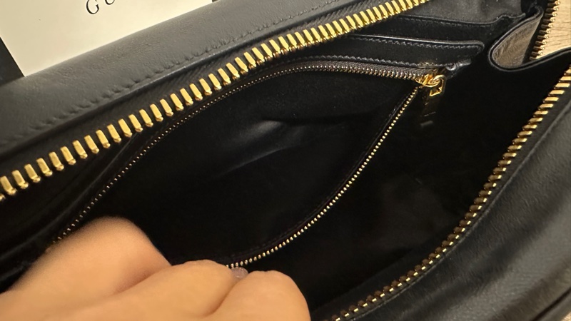 Miu Miu 皺摺保齡球包Arcadie納帕皮革大號-14