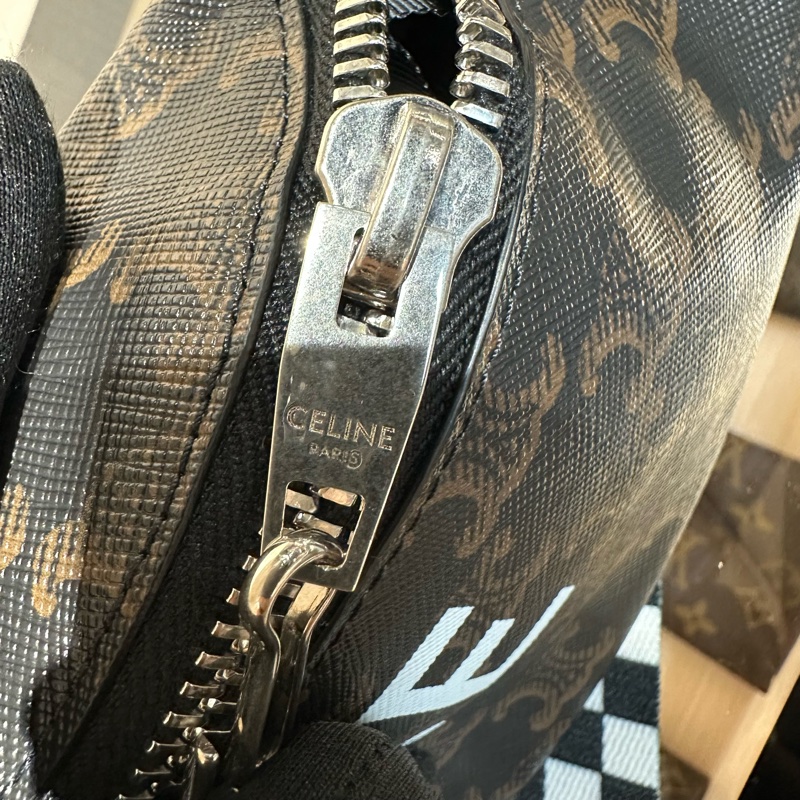 CELINE赛琳 Belt CANVAS标志印花 腰包-13