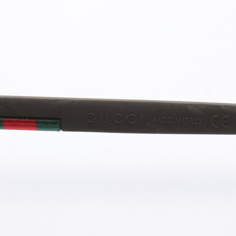 GUCCI 太陽眼鏡 GG0422S003 橡膠鍍金棕色全新男式-3