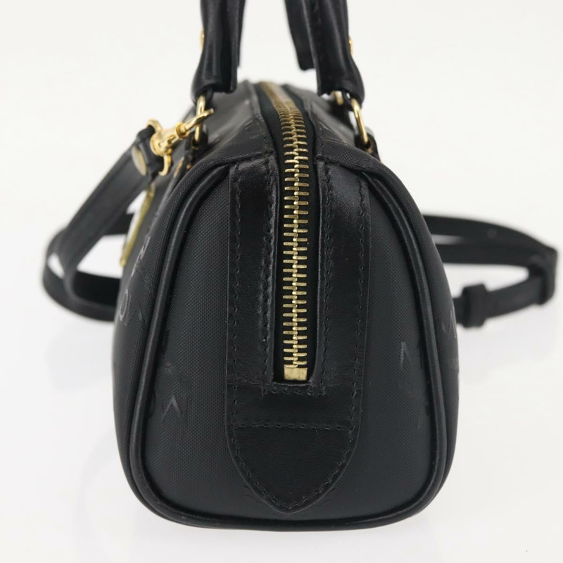 【日本直送】MCM Vicetos 標誌手提包 PVC 兩用款 黑金色 正品 gh828-2