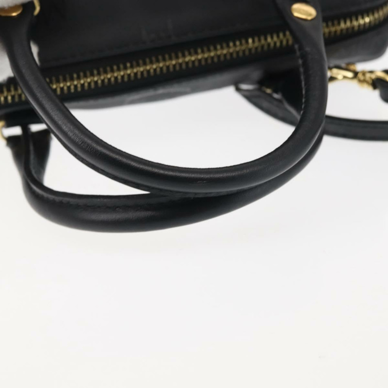 【日本直送】MCM Vicetos 標誌手提包 PVC 兩用款 黑金色 正品 gh828-6