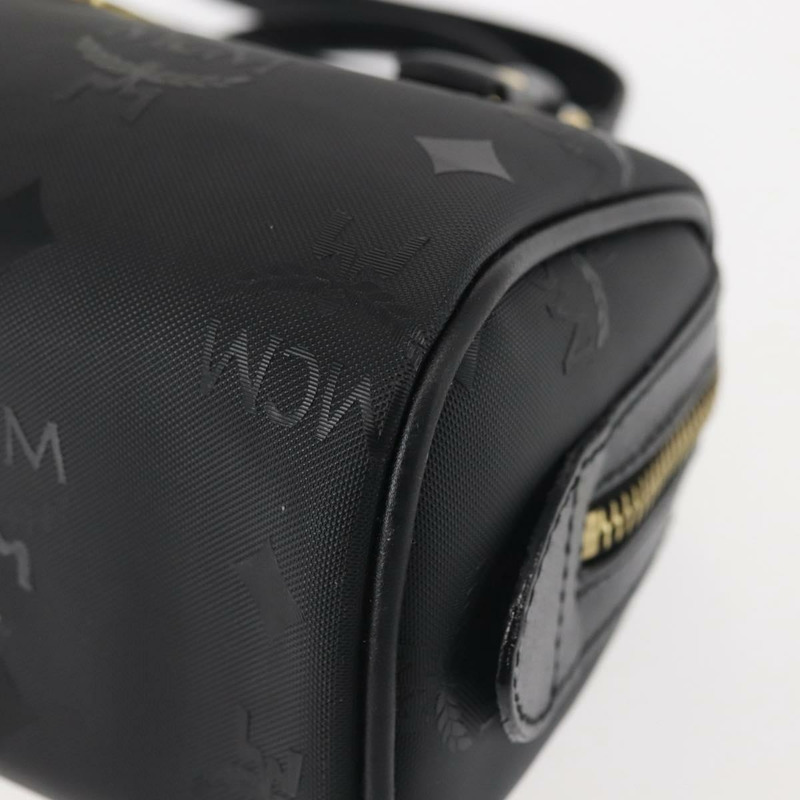 【日本直送】MCM Vicetos 標誌手提包 PVC 兩用款 黑金色 正品 gh828-14