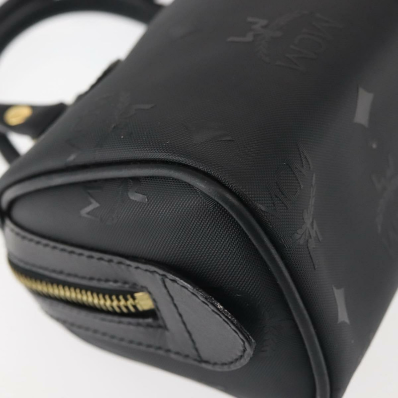 【日本直送】MCM Vicetos 標誌手提包 PVC 兩用款 黑金色 正品 gh828-15