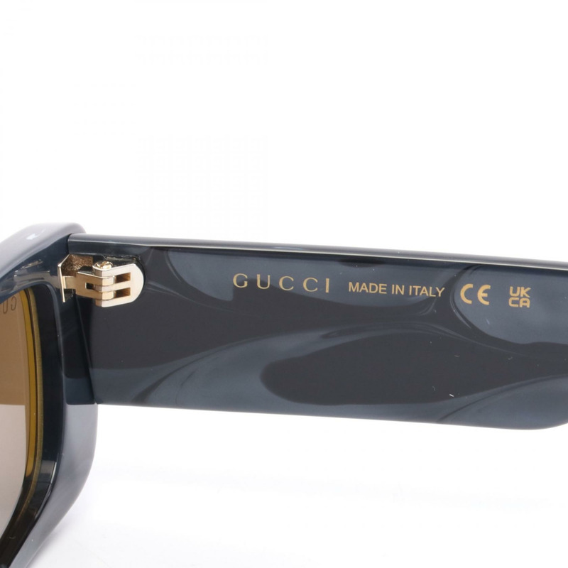 GUCCI 太陽眼鏡 GG0516S014 塑膠 綠色 全新 女士-3