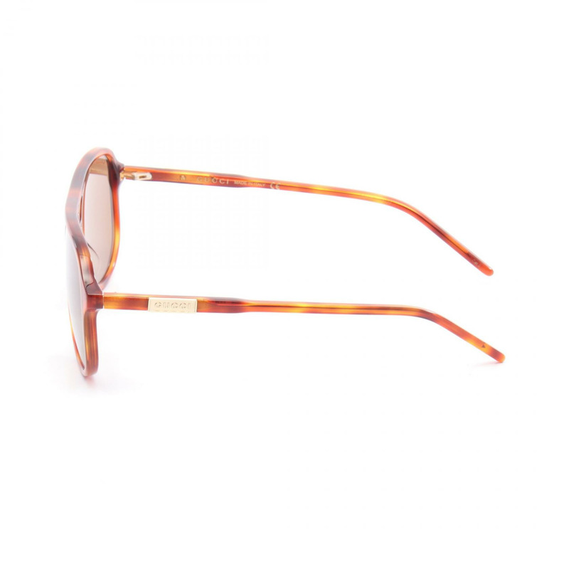 GUCCI 太陽眼鏡 GG1156S003 塑膠棕色 全新男式-2
