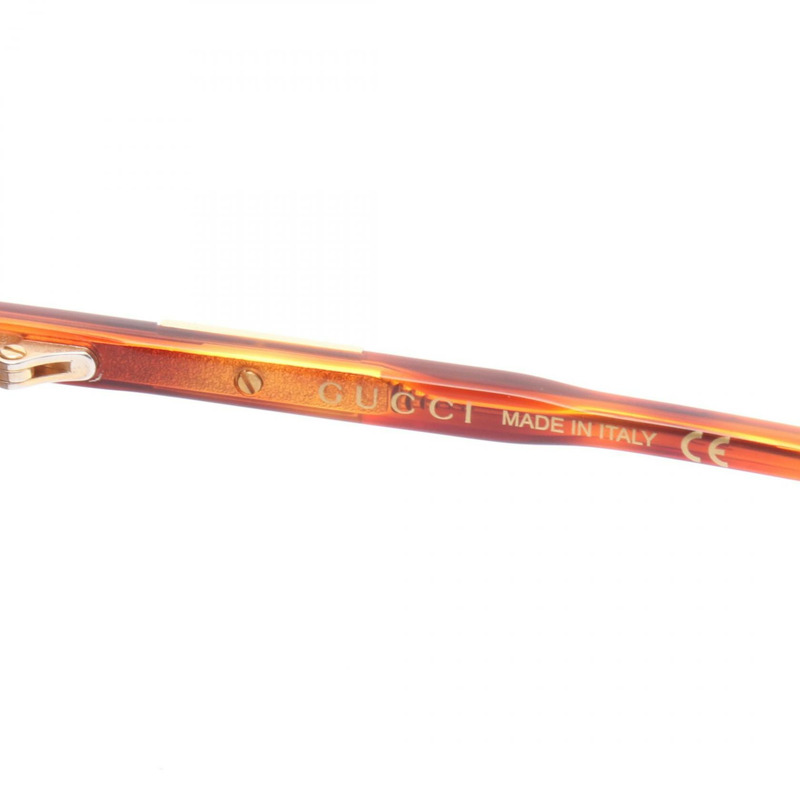 GUCCI 太陽眼鏡 GG1156S003 塑膠棕色 全新男式-3