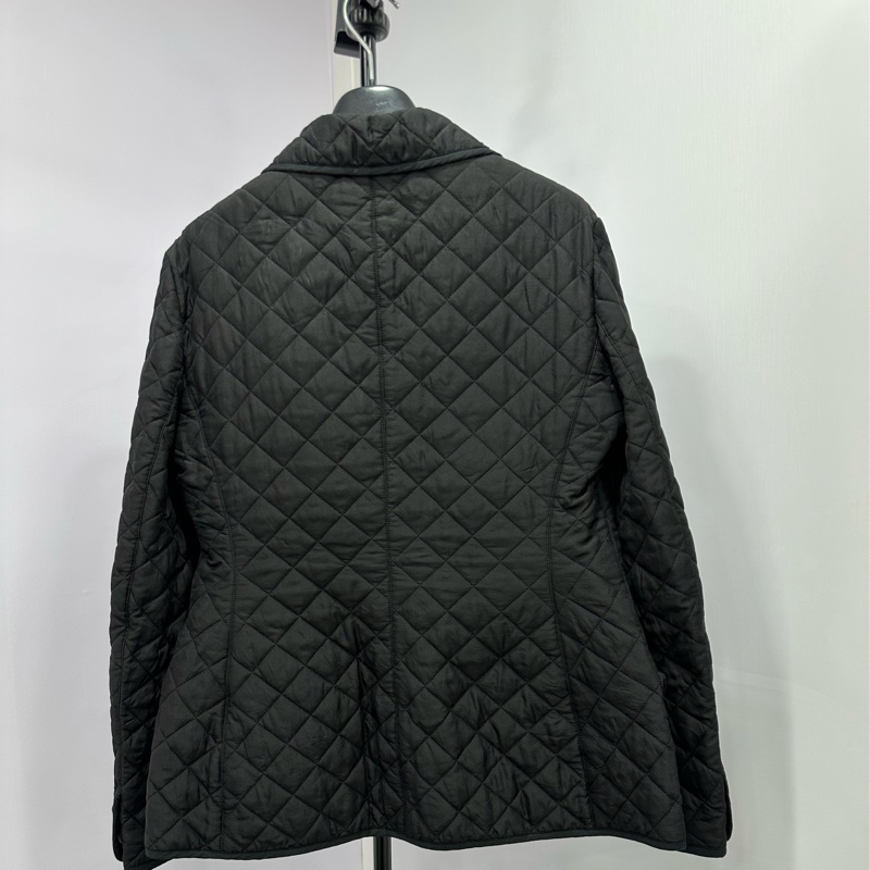 Dior迪奧2019菱格薄款棉服外套 40碼 桑蠶絲夾棉布料,原價港幣4萬多 版型收腰款式不顯胖-1